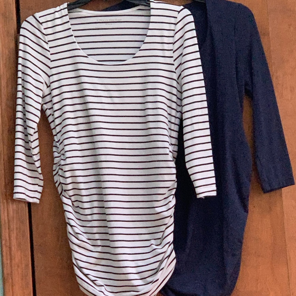 Two pea in the pod maternity tops